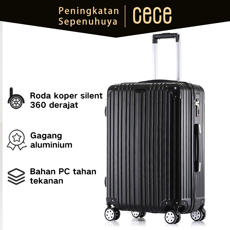 【CECE】Koper Kabin Bagasi  20inch tas koper besar 24inci anak perempuan Kokoh 26inci