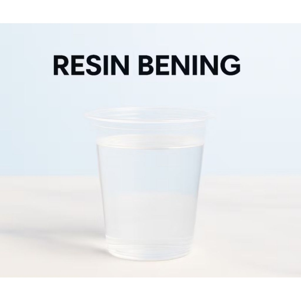 Resin Bening/untuk membuat nat marmer,granit/kerajinan tangan - 500 gram