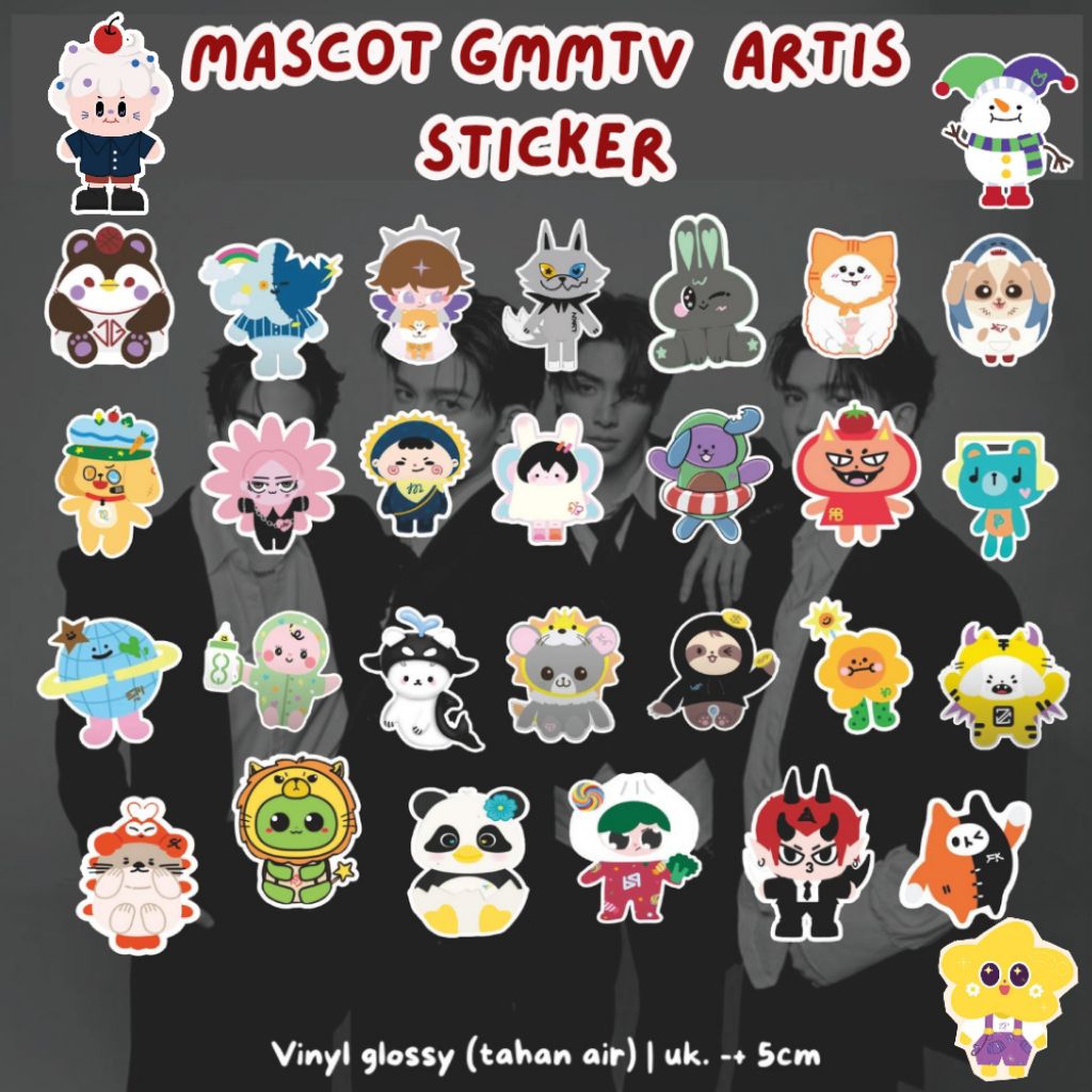 

STICKER MASCOT GMMTV