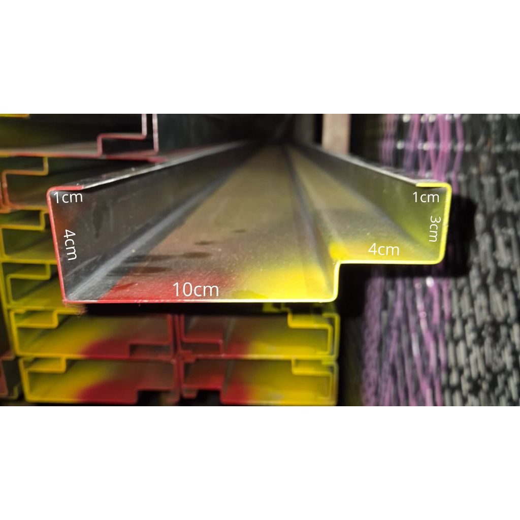 KUSEN BESI 14/PINTU JENDELA, 2,4 METER