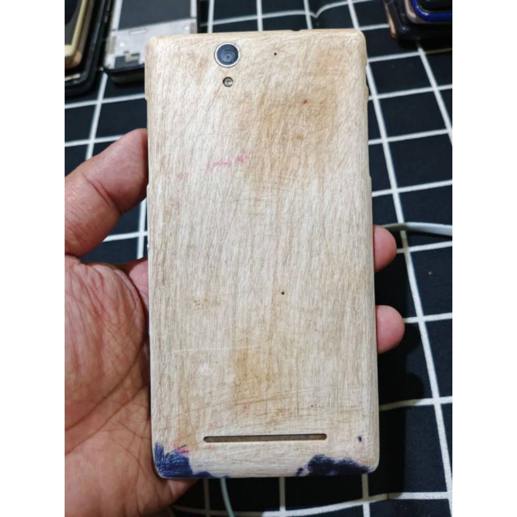 mesin baterai Sony Xperia C3 normal garansi