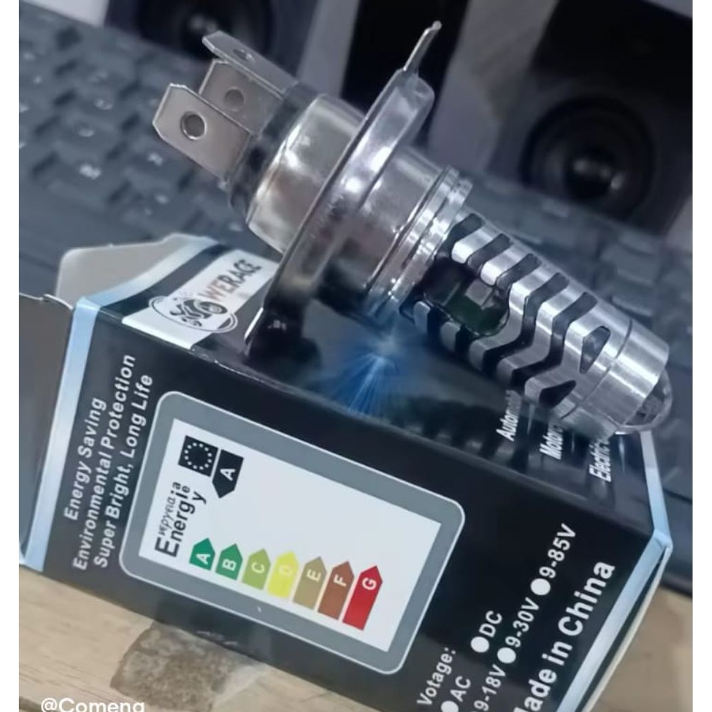 Led H4 Motor Vixion, CBR, Scoppy Led Motor 2 warna