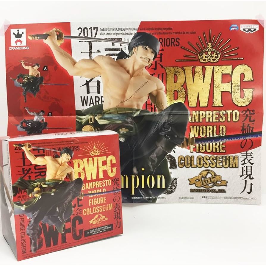 BWFC Roronoa Zoro | Banpresto World Figure Colloseum | Original | action figure one piece