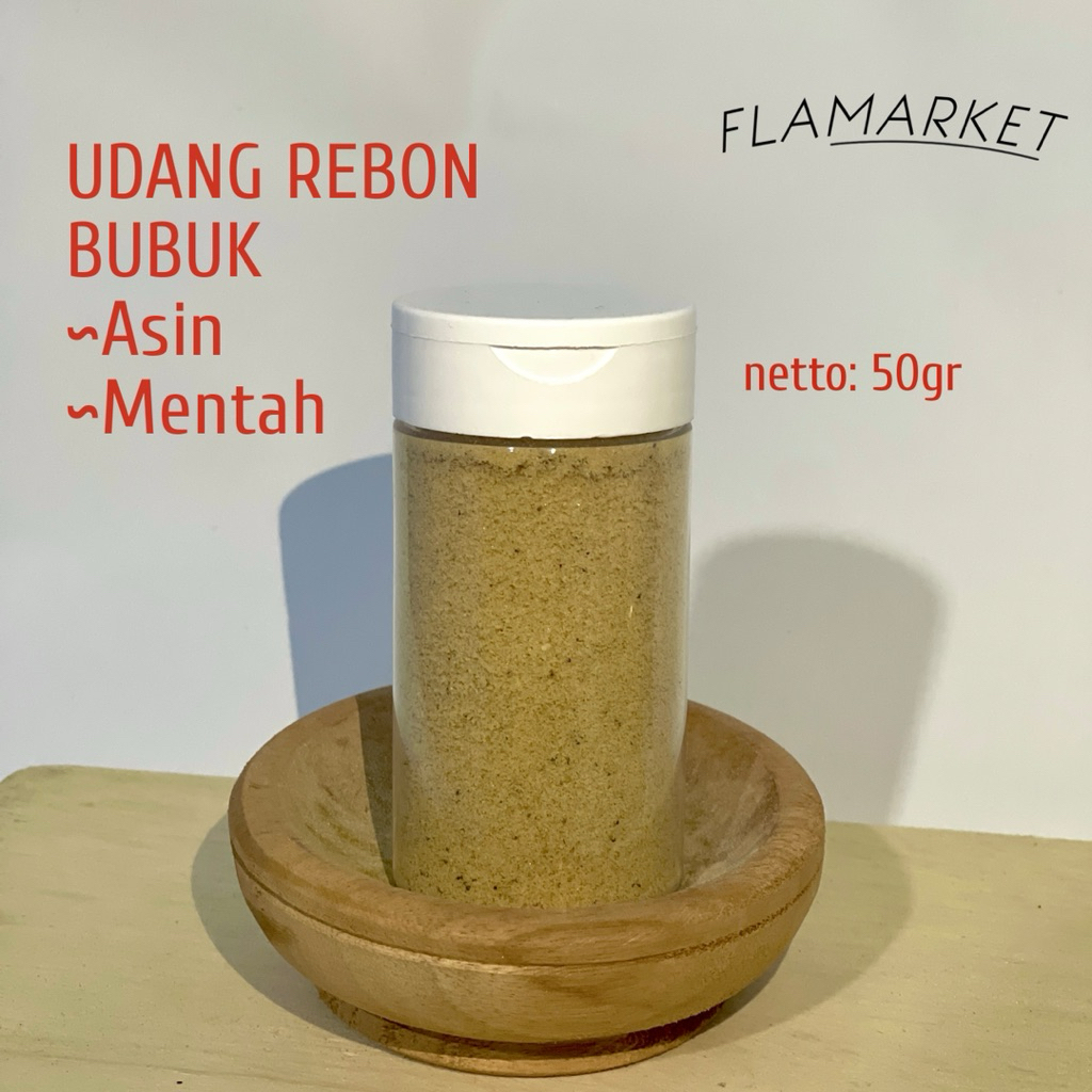 

UDANG REBON BUBUK ASIN MENTAH 50gr