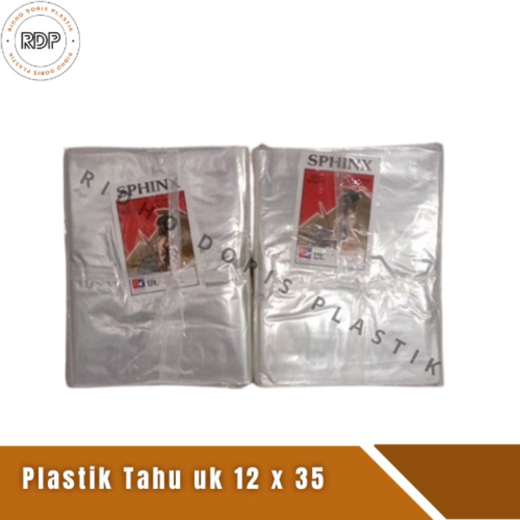 plastik tahu merek peony uk.15x35