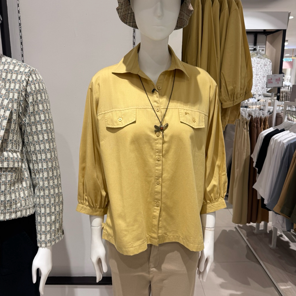 TRISET LADIES - NEW Kemeja Blouse Wanita (S-XL)