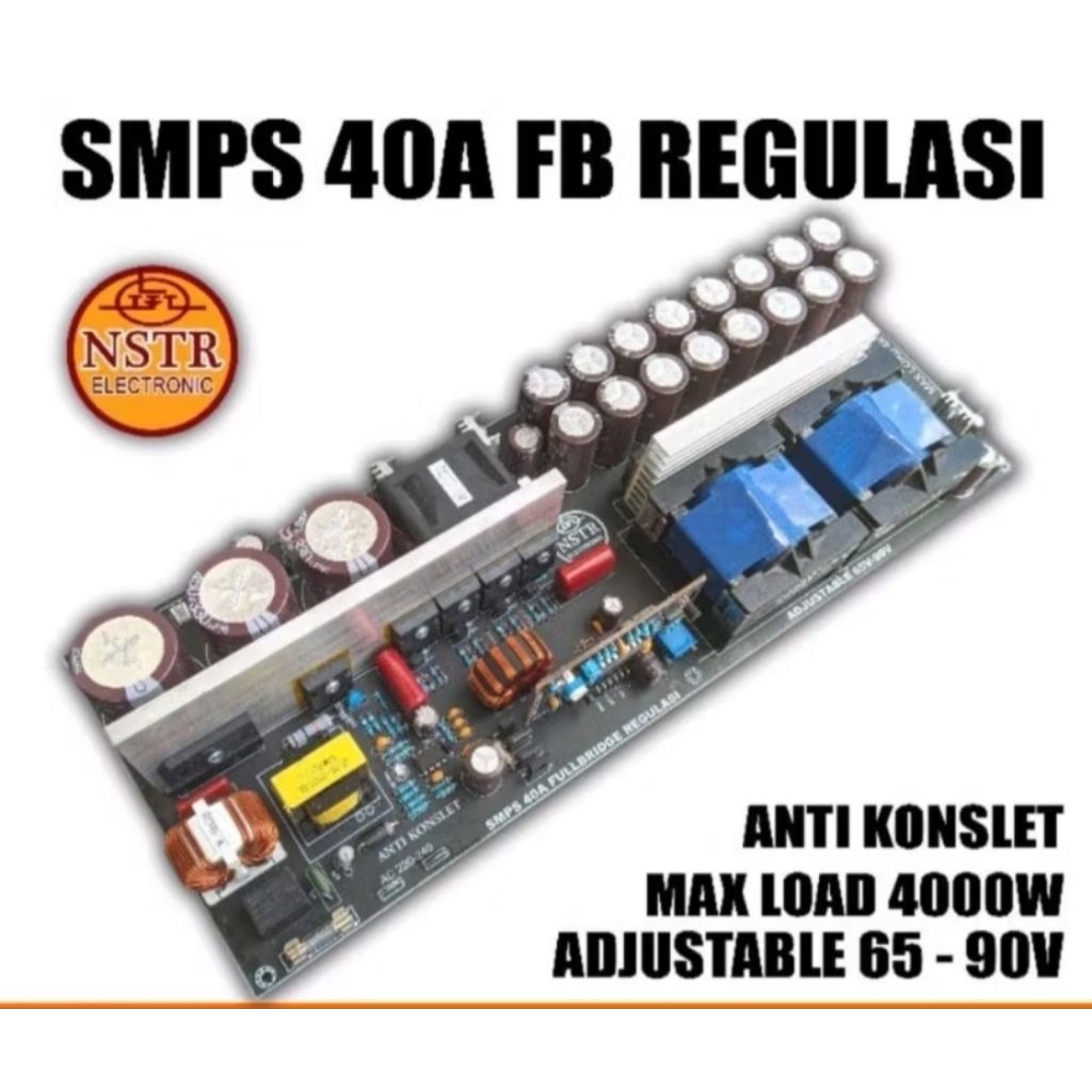 SMPS 40 AMPER BEKAS TAMPA MOSFET