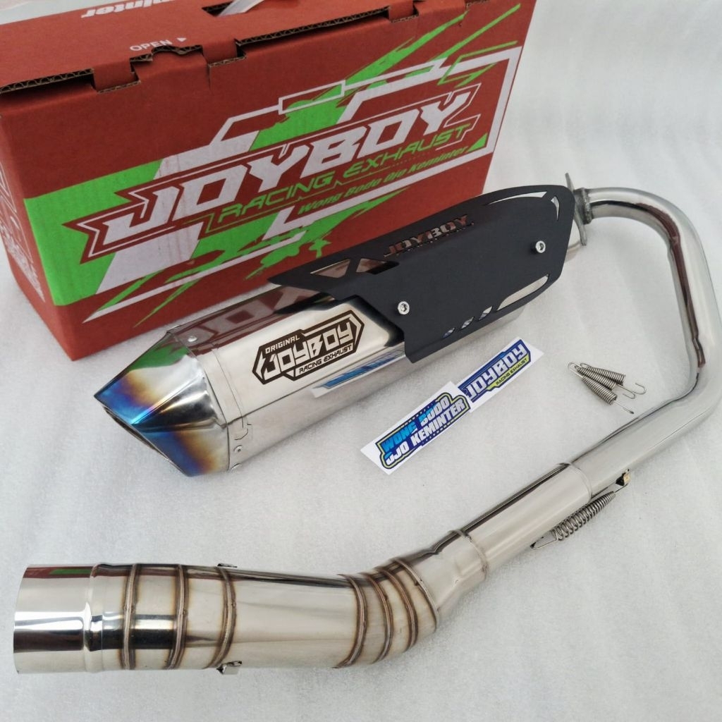 Knalpot Racing MX 135 old New Vixion old satria Fu karbu injeksi ngebas adem