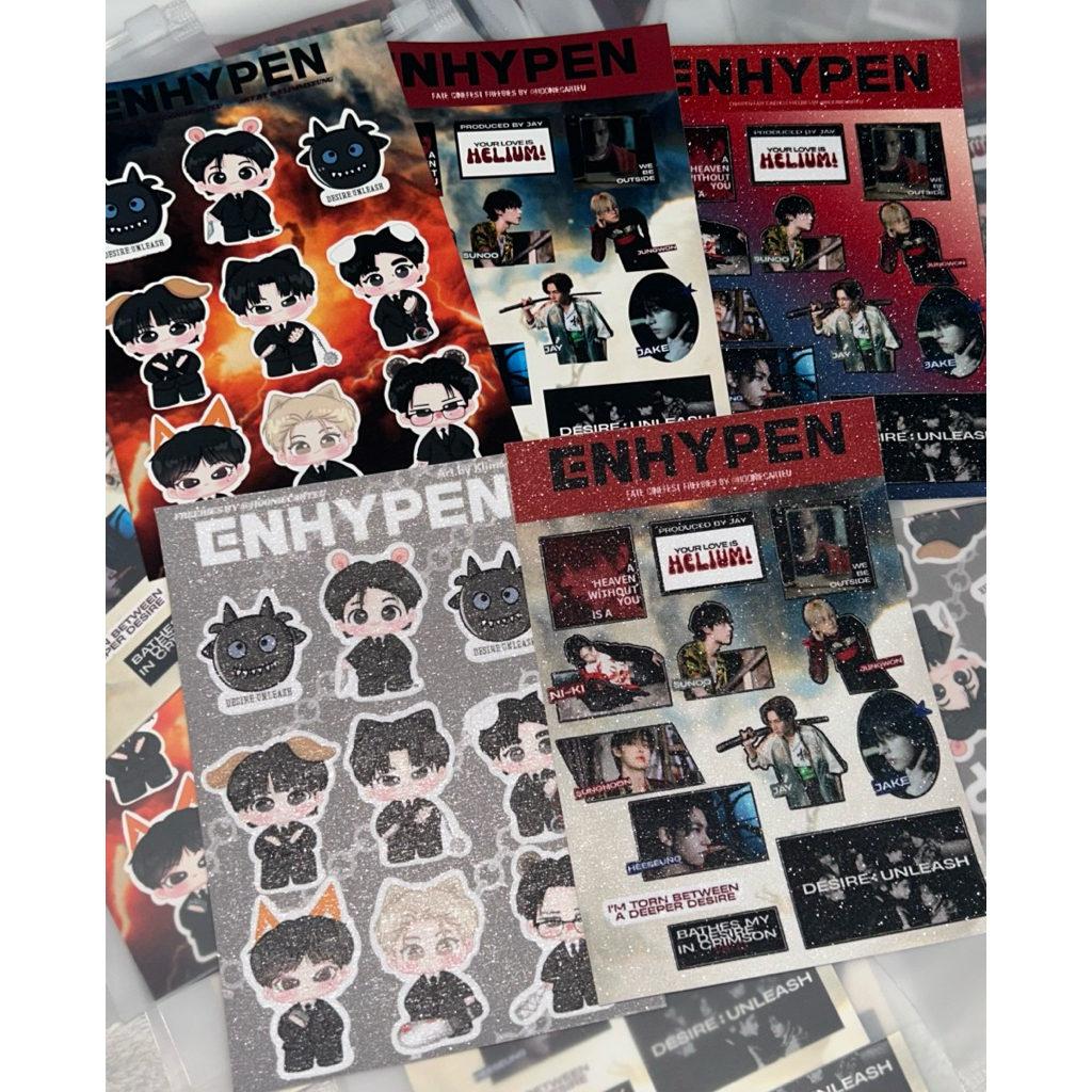 

custom sticker for beloved engene