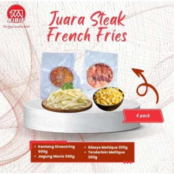 

Sale 7.7 Juara Steak French Fries