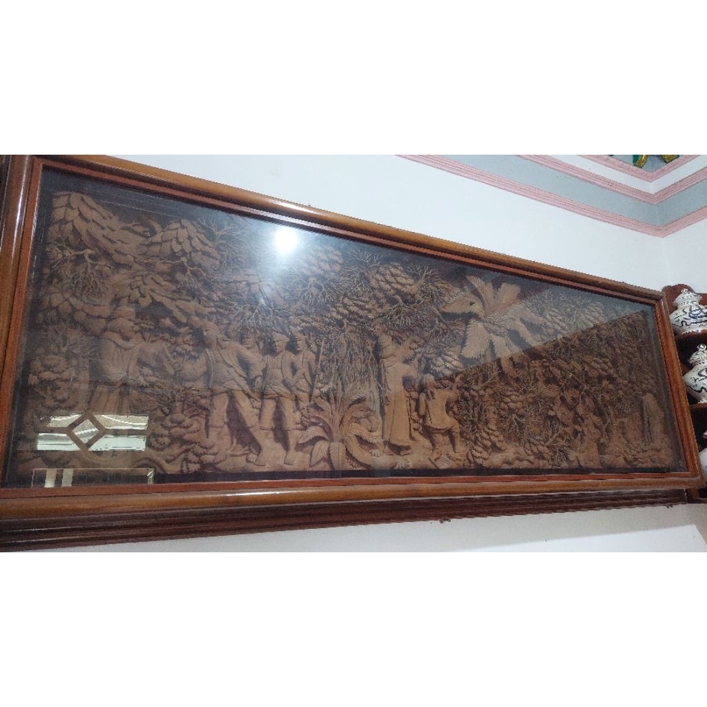 relief kayu jati /relief kayu jati asli /kaligrafi kayu jati /kaligrafi kayu jati asli /ukiran kayu 