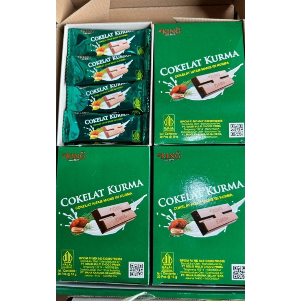 

Cokelat Kurma isi 20pcs