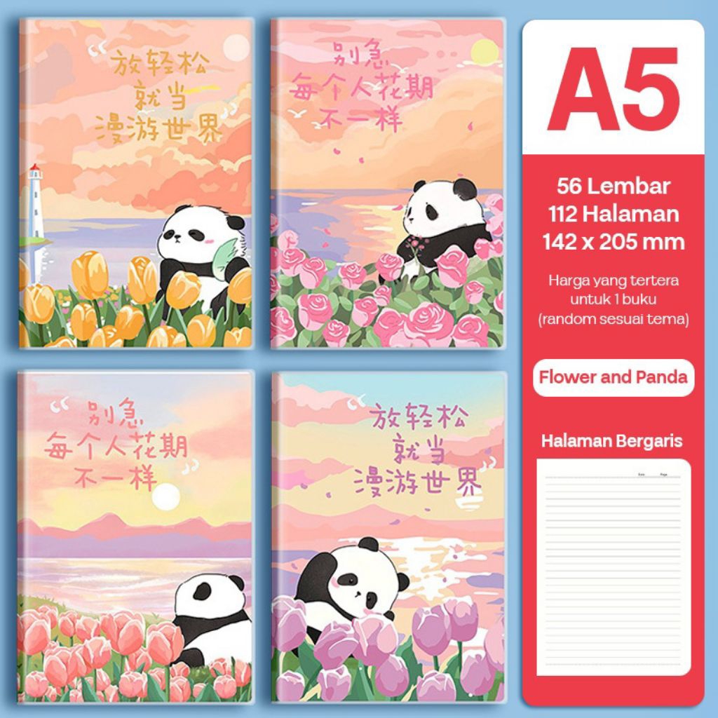 

(21-48) Buku tulis waterproof A5 tipe full gambar
