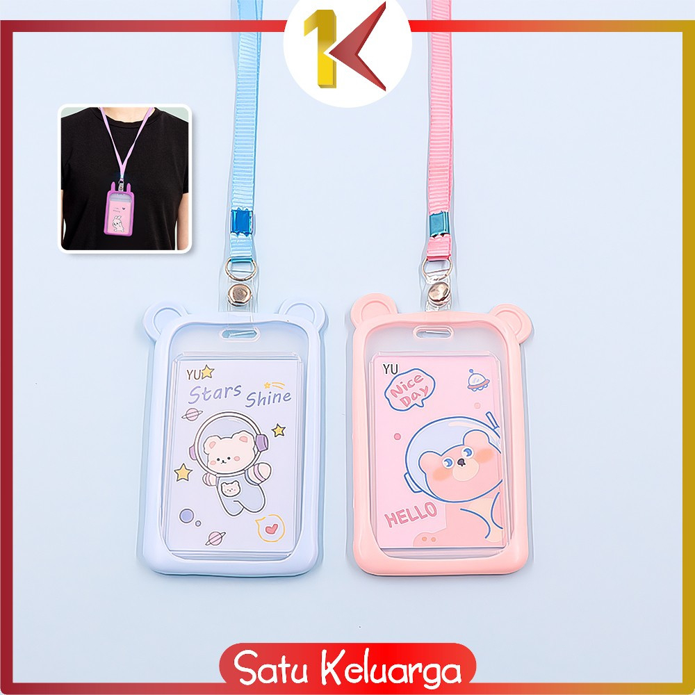 

Sk-C324 Name Tag Id Card Holder Gantungan Kartu Nama Atau Panitia Motif Kartun / Tali Id Card Nama /