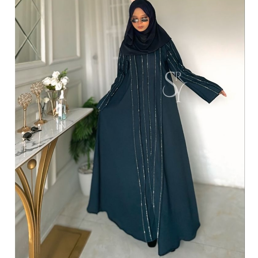 FAKHIRA ABAYA // ABAYABTERBARU // BAJU GAKIS MEWAH LOKAL// ABAYA HITAM