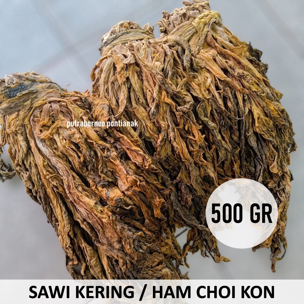 

Sawi Asin Kering 500gr / Kiam Chai Kua / Ham Chai Kon / Moi Choi Kon / Choi Kon Kering Bahan Masakan Dapur Bumbu Masak