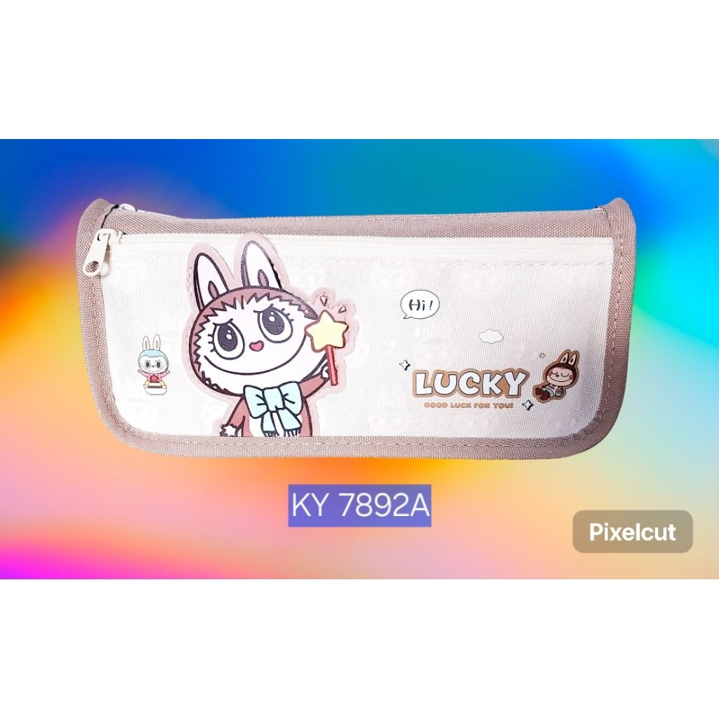 

PENCIL CASE / DUSGRIP / TEMPAT PENSIL / KAYAGI LABUBU / 1PCS
