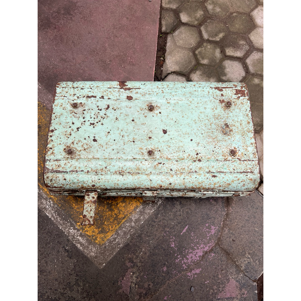 Koper Besi Lawas Antik Kuno, Ukuran Sedang