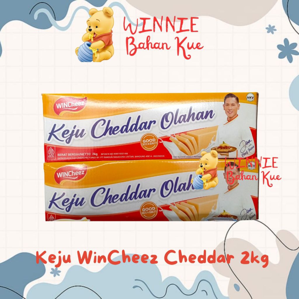 

Keju WinCheez Cheddar 2kg