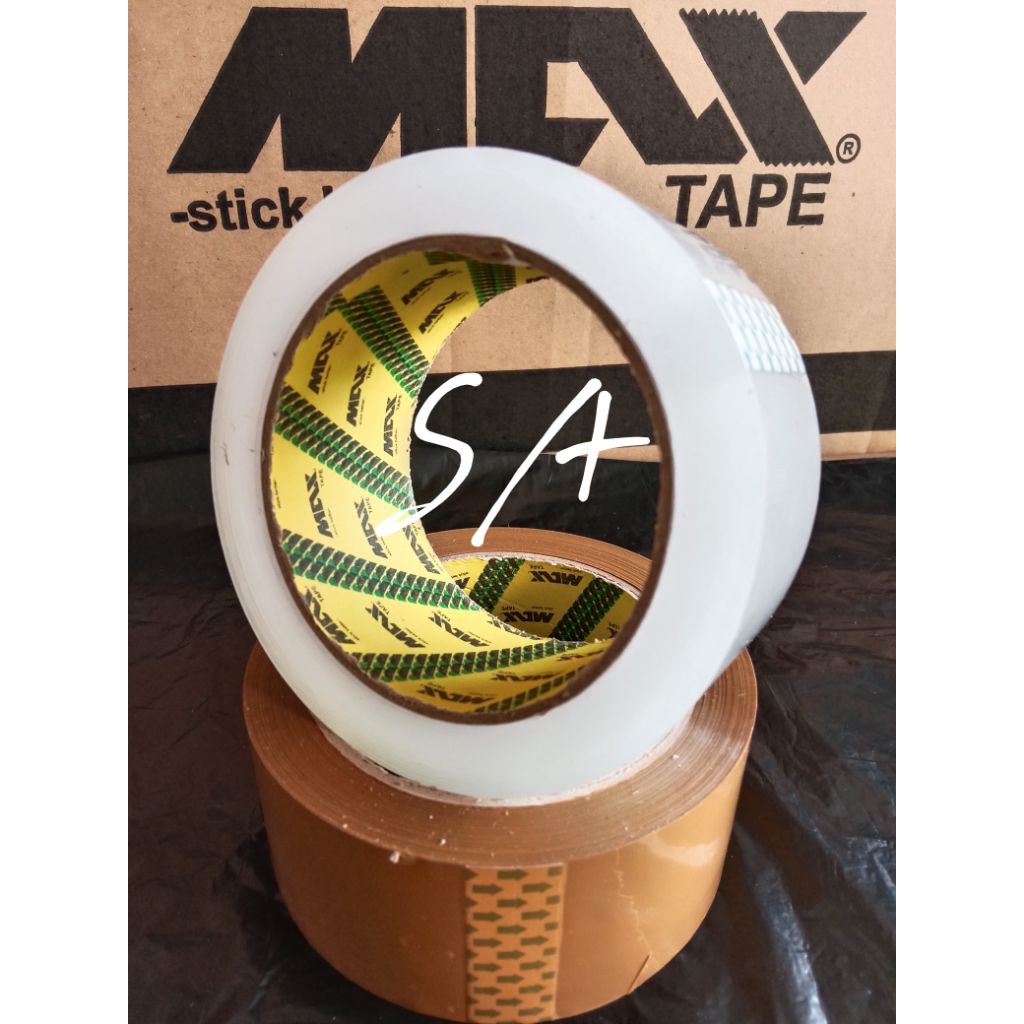 

lakban bening-coklat/solasi bening-coklat 45mmx100y max