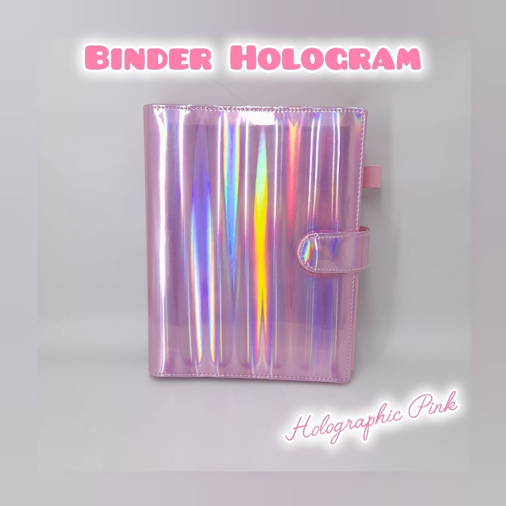 

BINDER HOLOGRAM A5 RING 20 B5 RING 26 AESTHETIC PREMIUM GRATIS STIKER