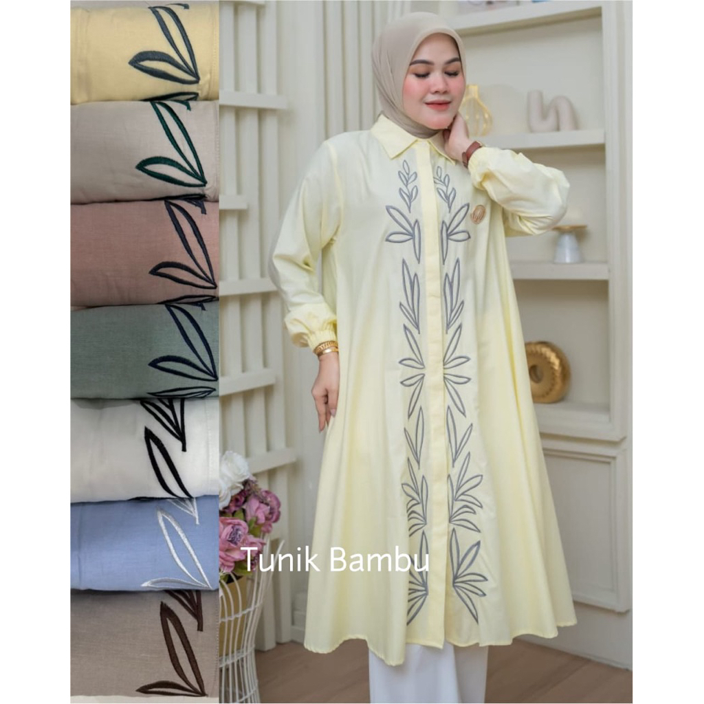 TUNIK WINODY BAMBU WANITA TERBARU SO BEAUTIFUL