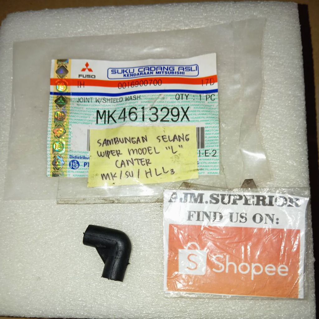 Sambungan Selang wiper Model L Canter Original Mitsubishi 100% MK461329X