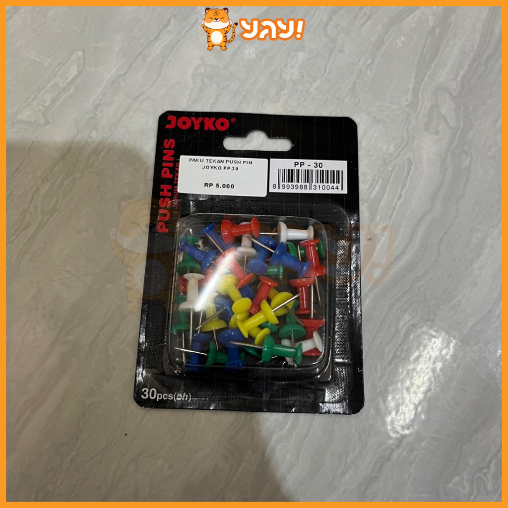 

YAY! PAKU TEKAN / PUSH PIN JOYKO
