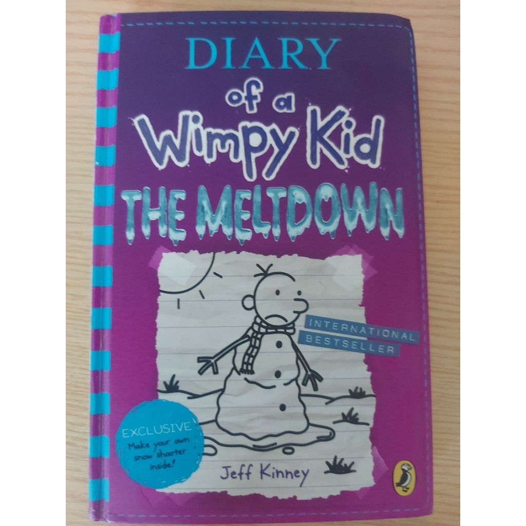Diary of a wimpy kid The Meltdown Hard Cover-Preloved