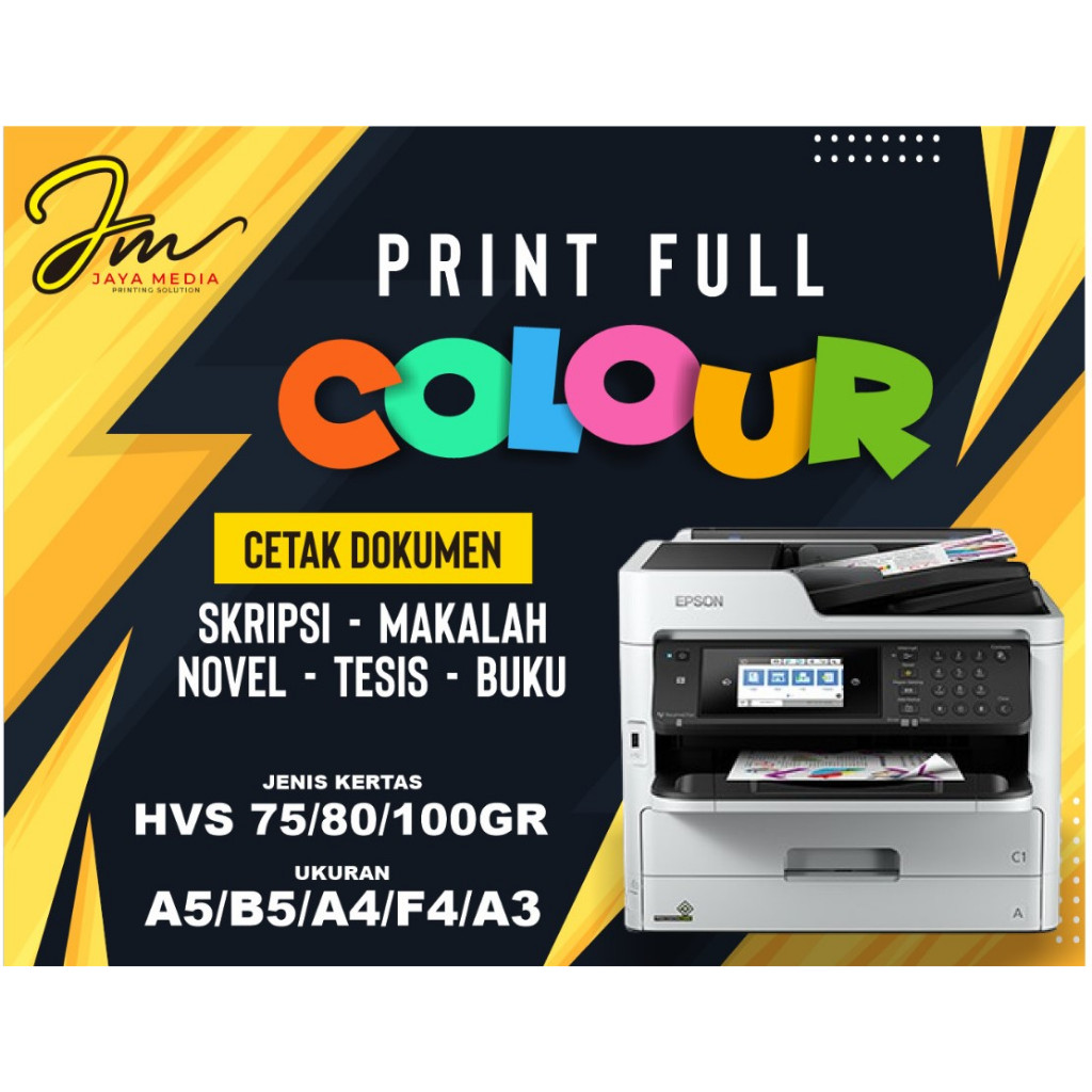 

Jasa Print Hvs 80 Gr Cetak Warna