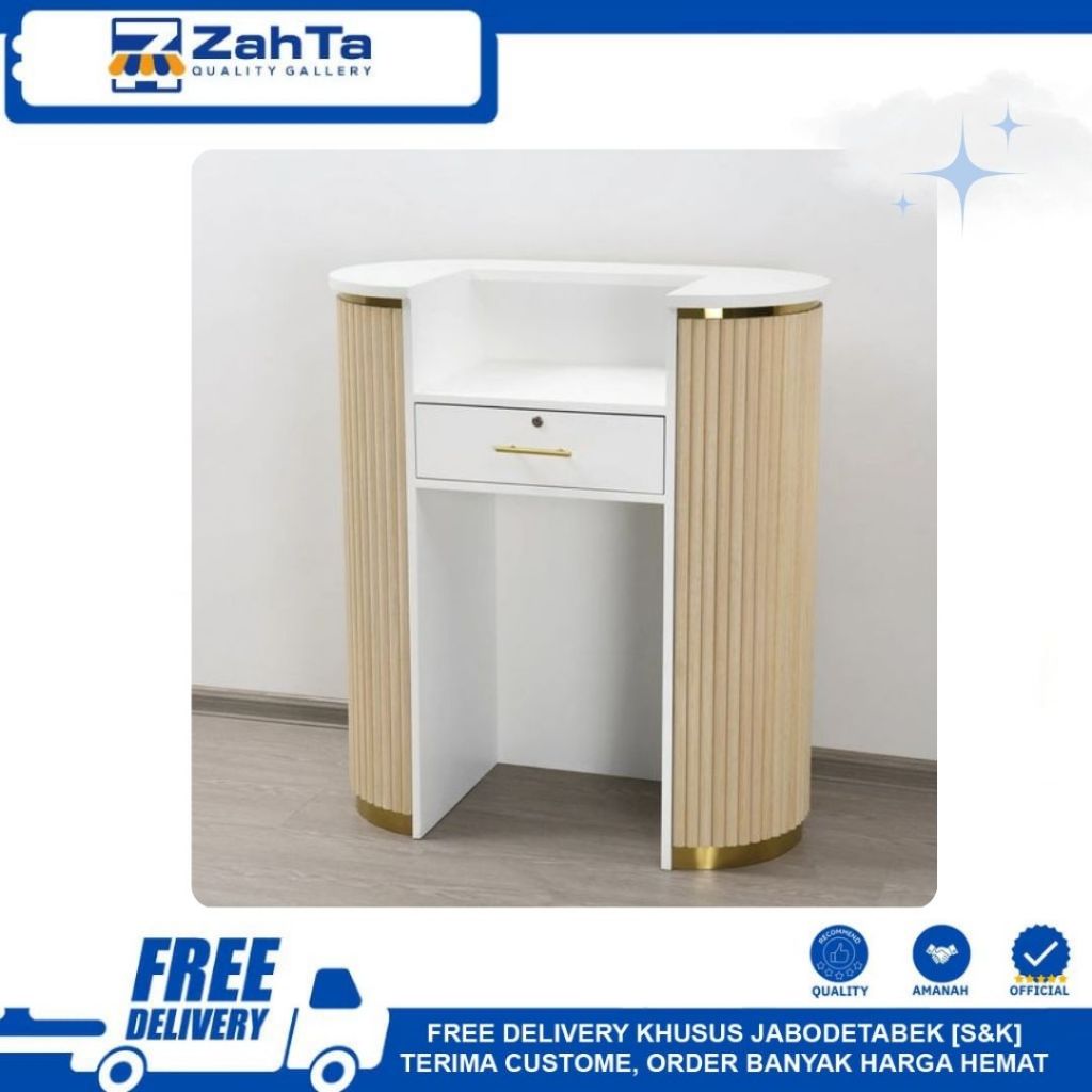 Meja Kasir Laci SatuIMeja Kasir SimpleIMeja Kasir BazarIMeja Kasir MinimalisITerima Custome