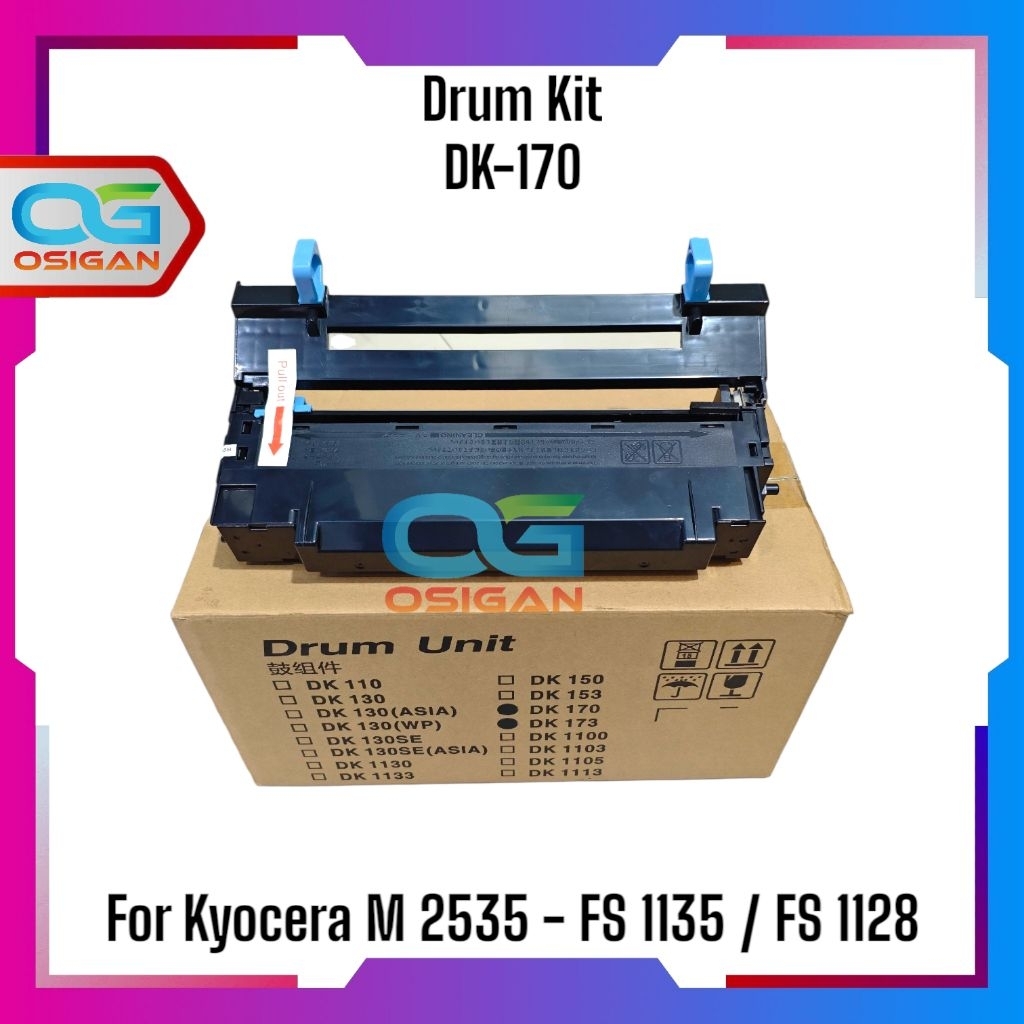 Drum Kit Kyocera M2535dn FS1135 DK 170 2535 1135 DK-170 Drum unit