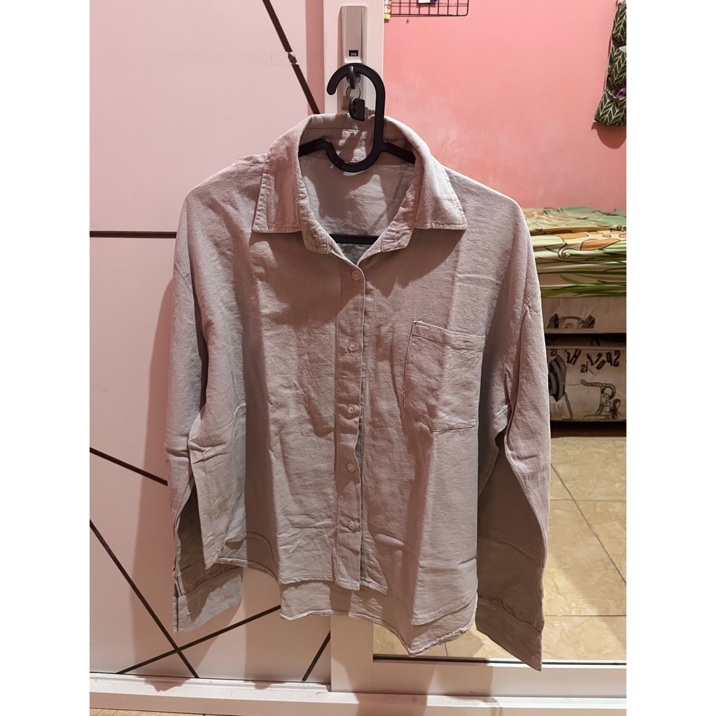 preloved kemeja linen