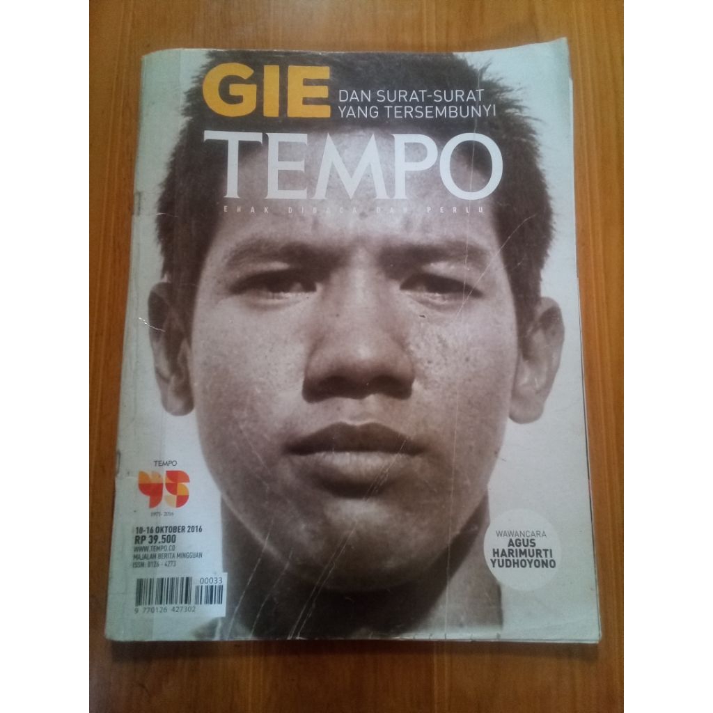 majalah tempo edisi 10 - 16 oktober 2016