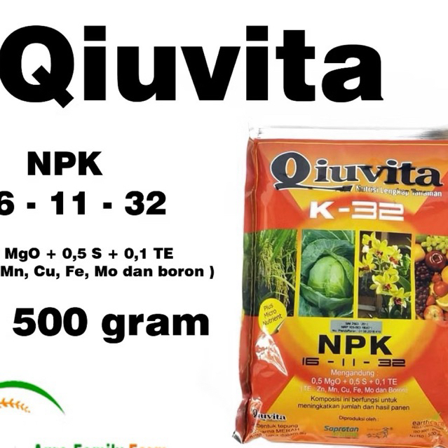 Qiuvita K-32 Orange, 500 Gram