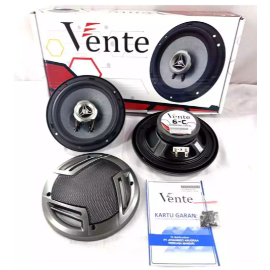 Speaker Coaxial Vente 6 C / Coaxial 6 Inch / Speaker Pintu Mobil 6 Inch Vente