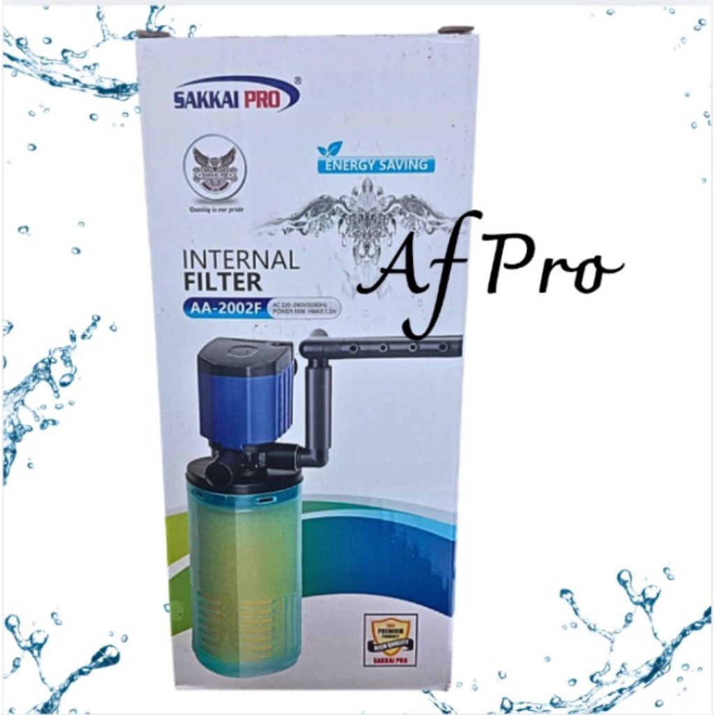 PROMO MURAH Pompa aquarium internal filter SAKKAI PRO AA 2002F