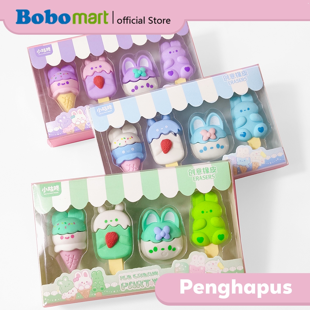 

BOBOMART ISI 4PCS PENGHAPUS ANAK SEKOLAH XGD-5050 PENGHAPUS PENSIL KARAKTER PENGHAPUS LUCU MURAH