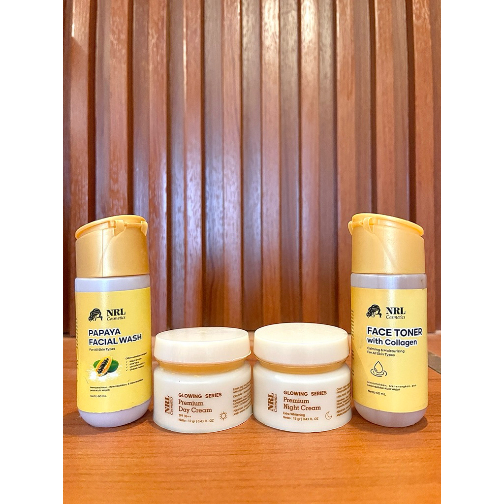 NRL Skincare Paket Ekonomis 100% Original Glowing,Acne,Flek (BISA COD)