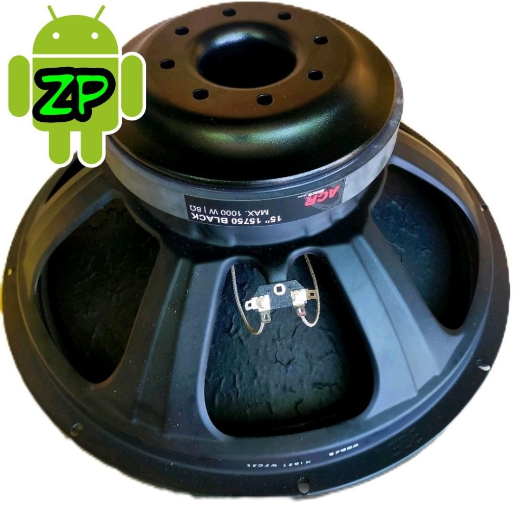 SPEAKER ACR 15750 BLACK SPEAKER ACR 15 INCH BLACK SERIES