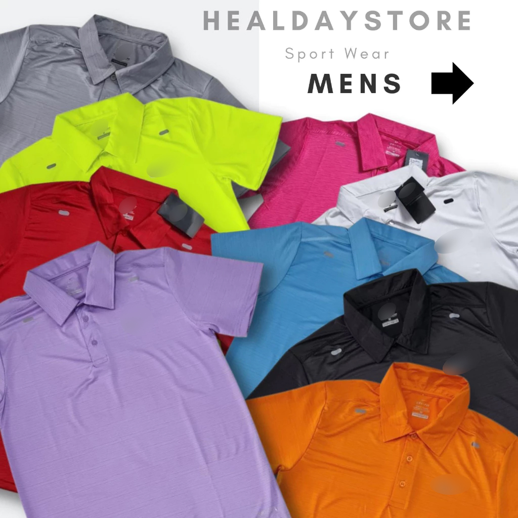 Kaos Polo Olahraga Pria nknew Polos warna lilac