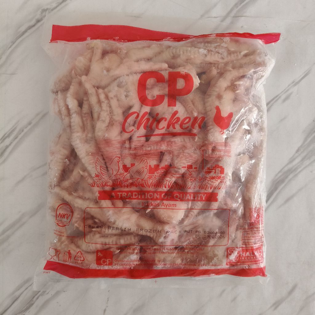 

Ceker Ayam Bersih CP (Bertulang)