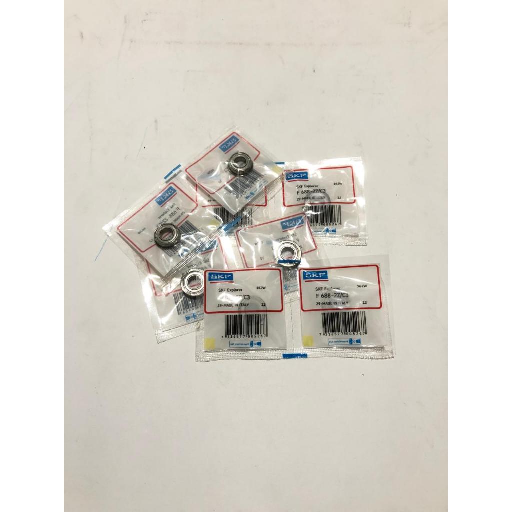 Bearing SKF F688ZZ C3 F 688 ZZ C3 F688 ZZ/C3 F 68i ZZ C3 Laher SKF Flange 688 ZZ C3 Made In Italy