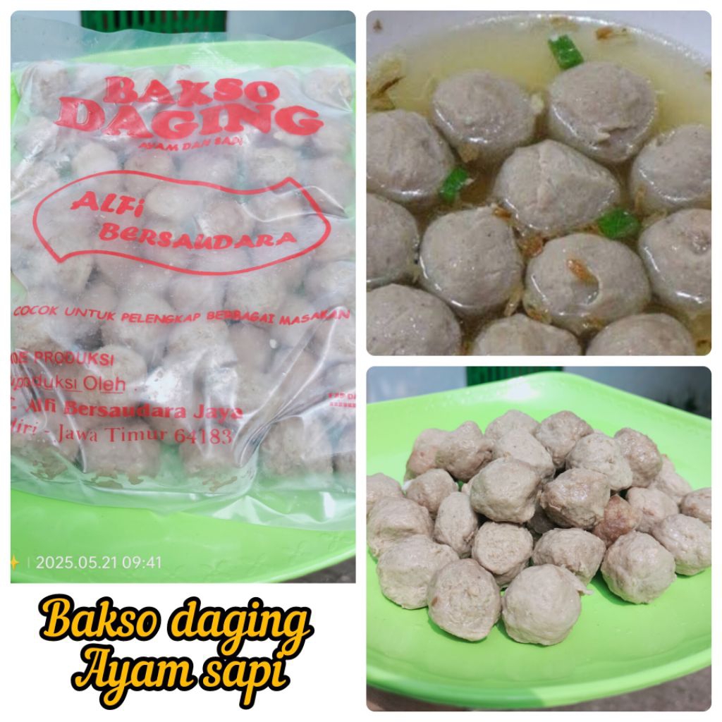 

BAKSO DAGING/PENTOL BAKSO/BAKSO SAPI