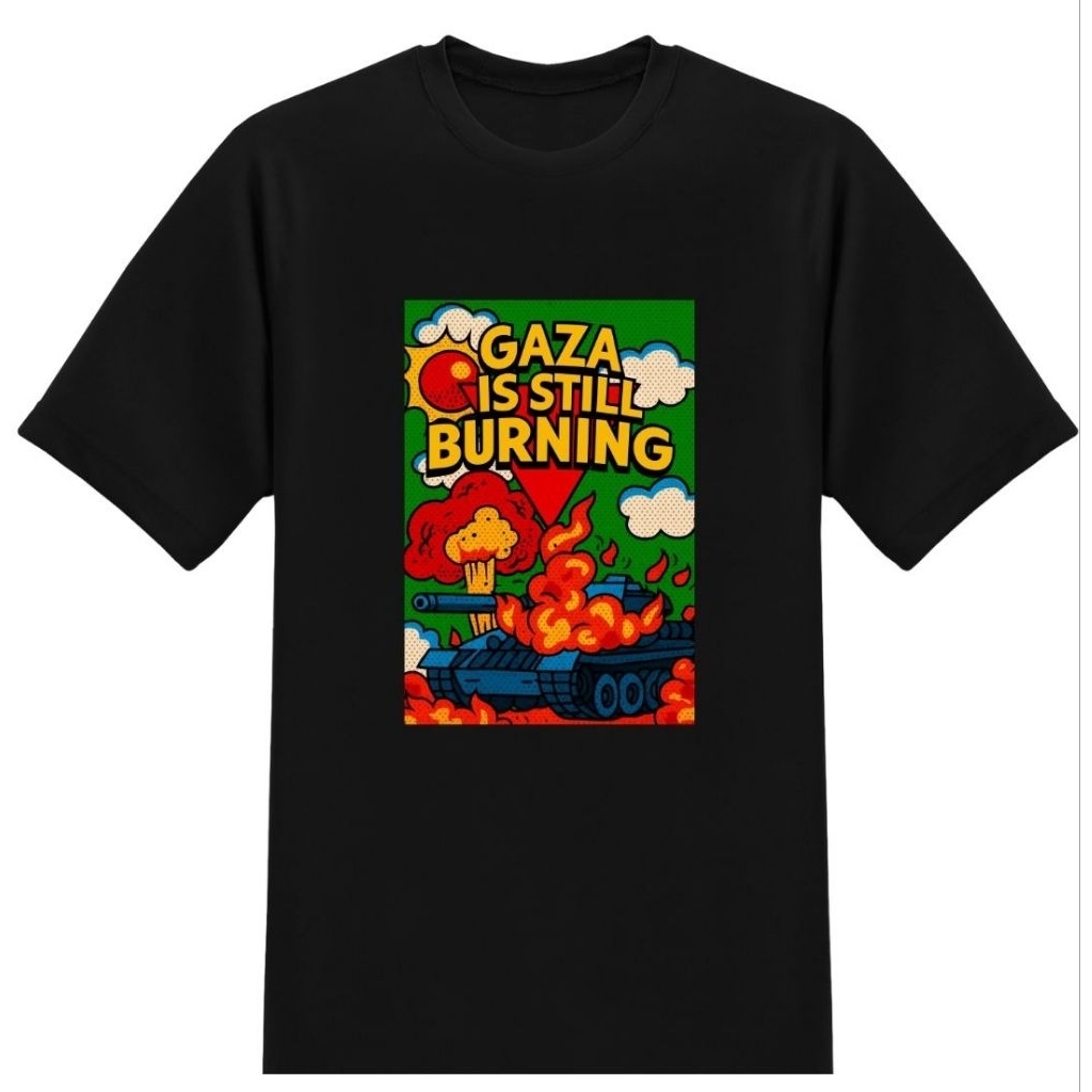 Kaos Palestina - Tema Gaza Membara