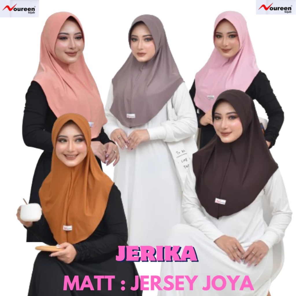 Bergo Daily Hamidah// DZEVADA Bahan Jersey ORI NOUREEN / Kerudung Bergo Jiso Merk Kenan