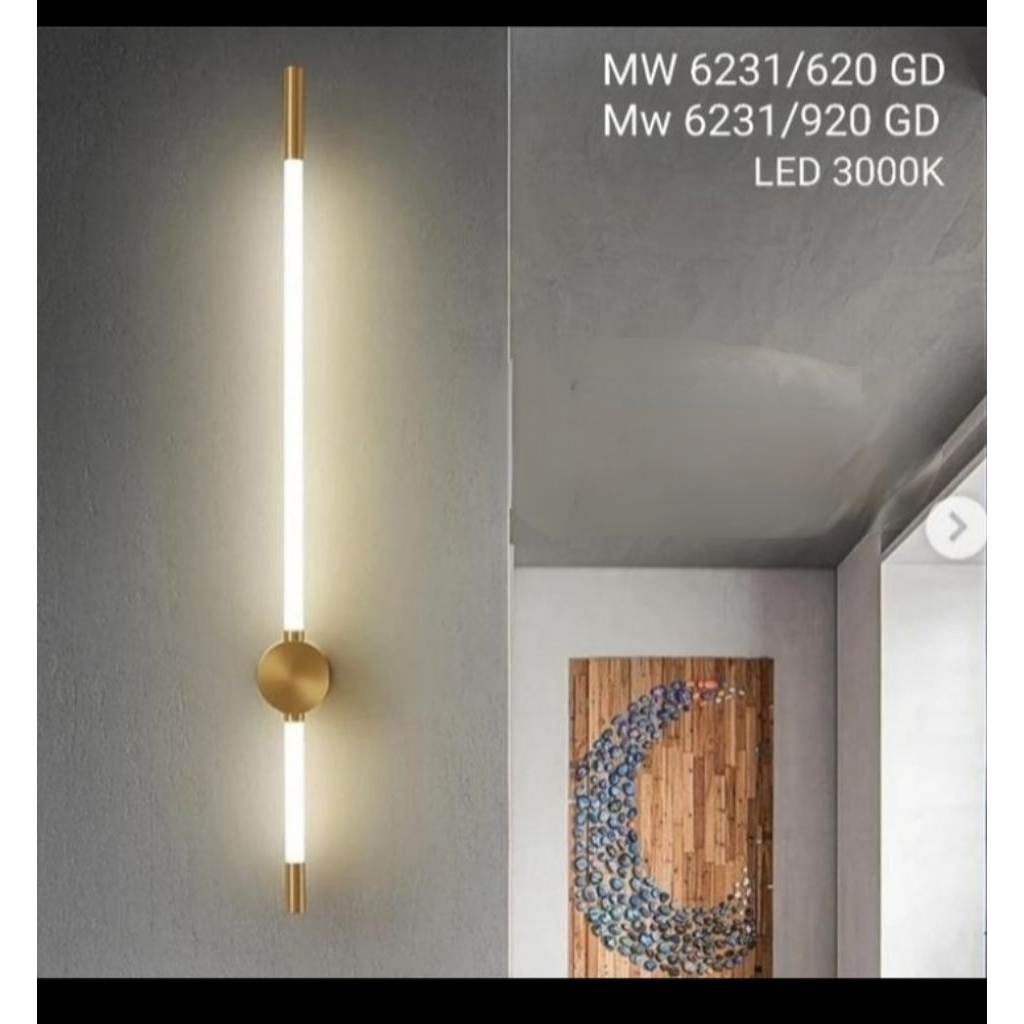 { GRADE A }  new lampu dinding modern minimalis interior hias LED lamp panjang 6231interior lamp cla