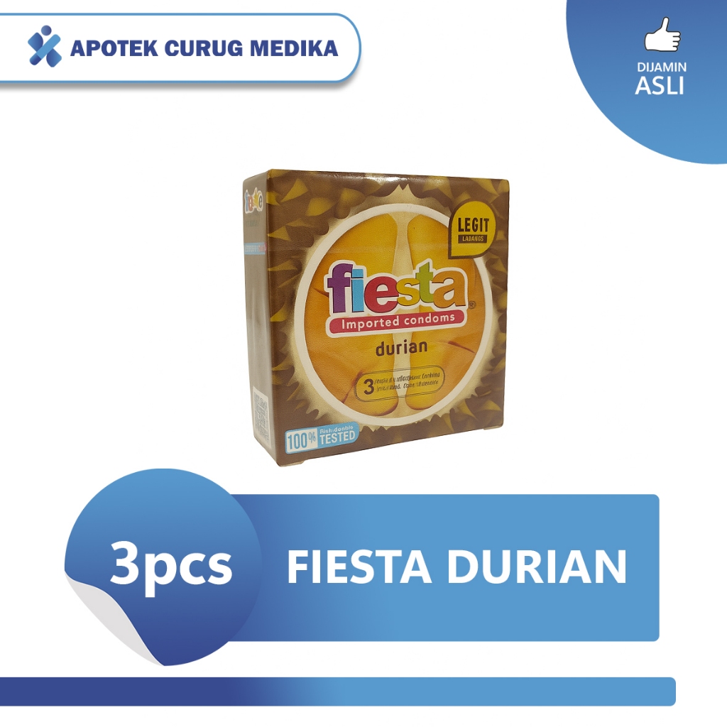Kondom Fiesta Durian Isi 3