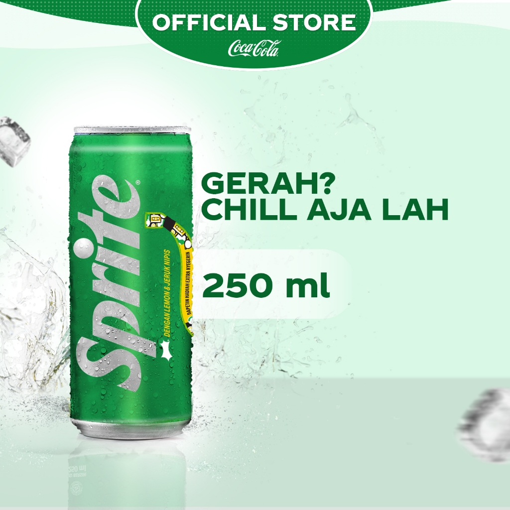 

Sprite Lemon Lime Minuman Soda - Kaleng 250ml