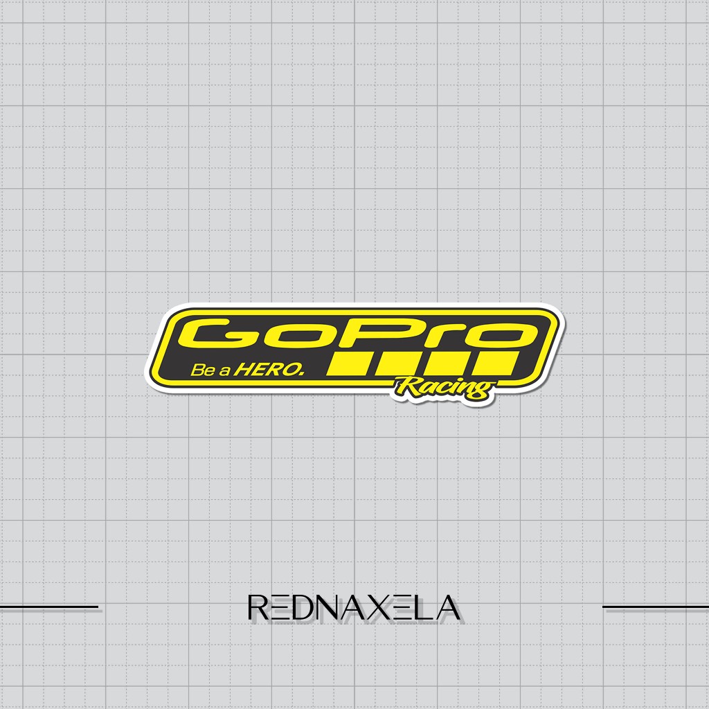 

Stiker Vinyl GoPro Racing Stiker Koper Outdoor Travel Sticker